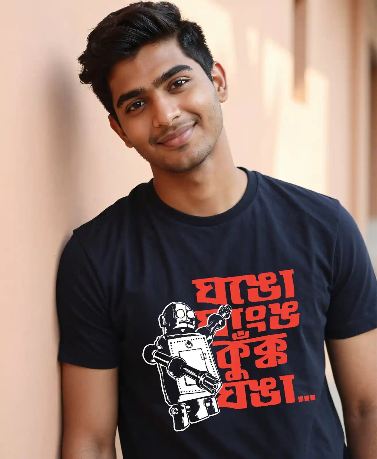 Shonku Black Graphic Tshirt