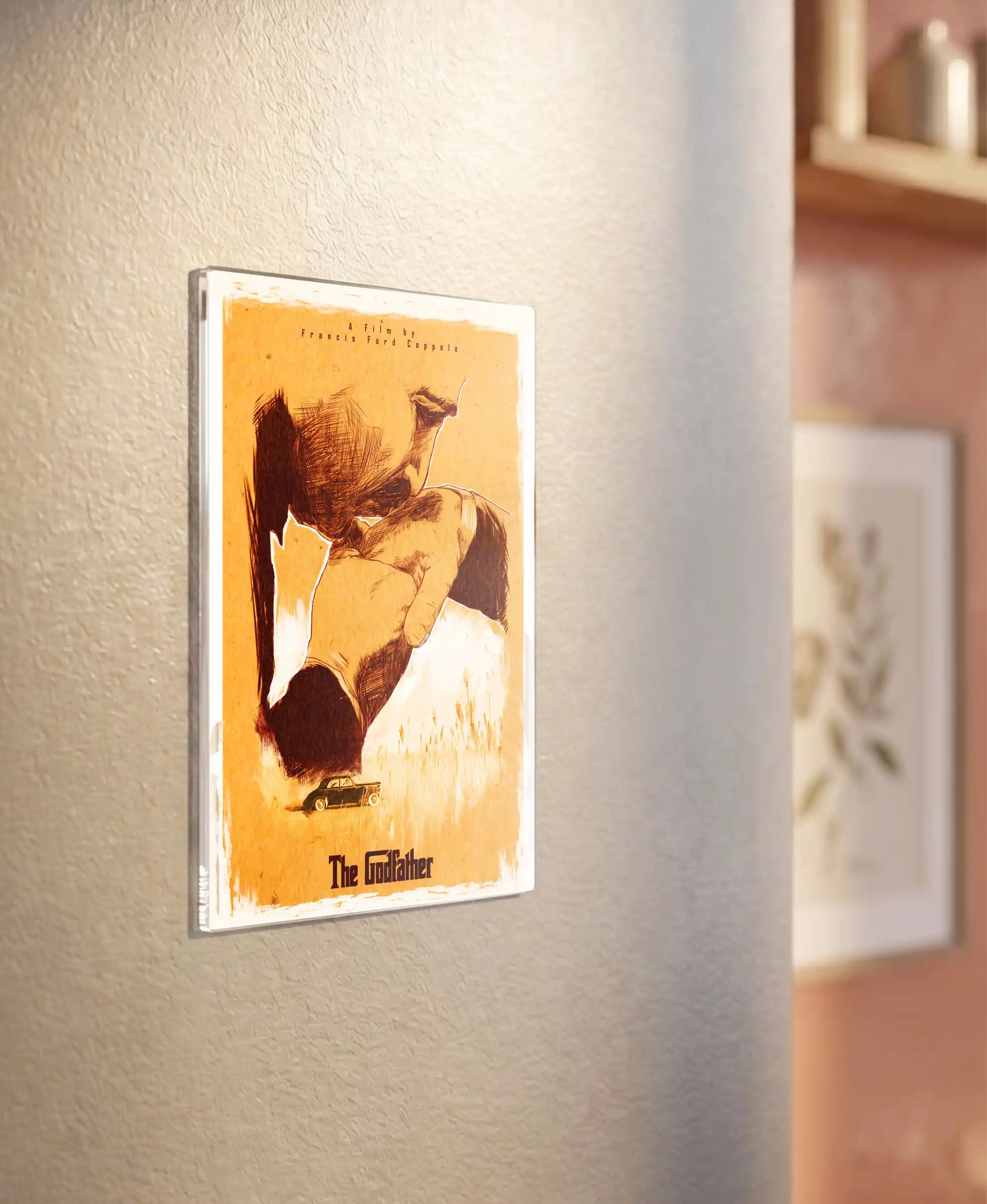 The Godfather Movie Fridge Magnet