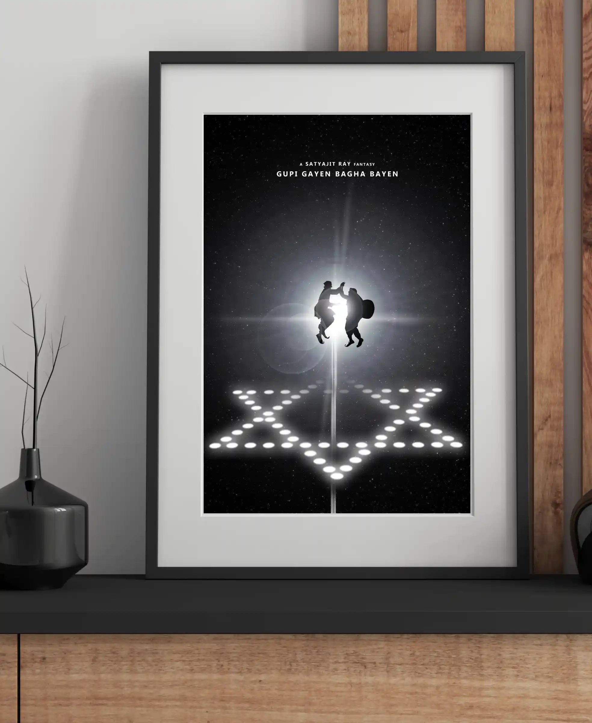 Gupi Gayen Bagha Bayen Satyajit Ray Poster