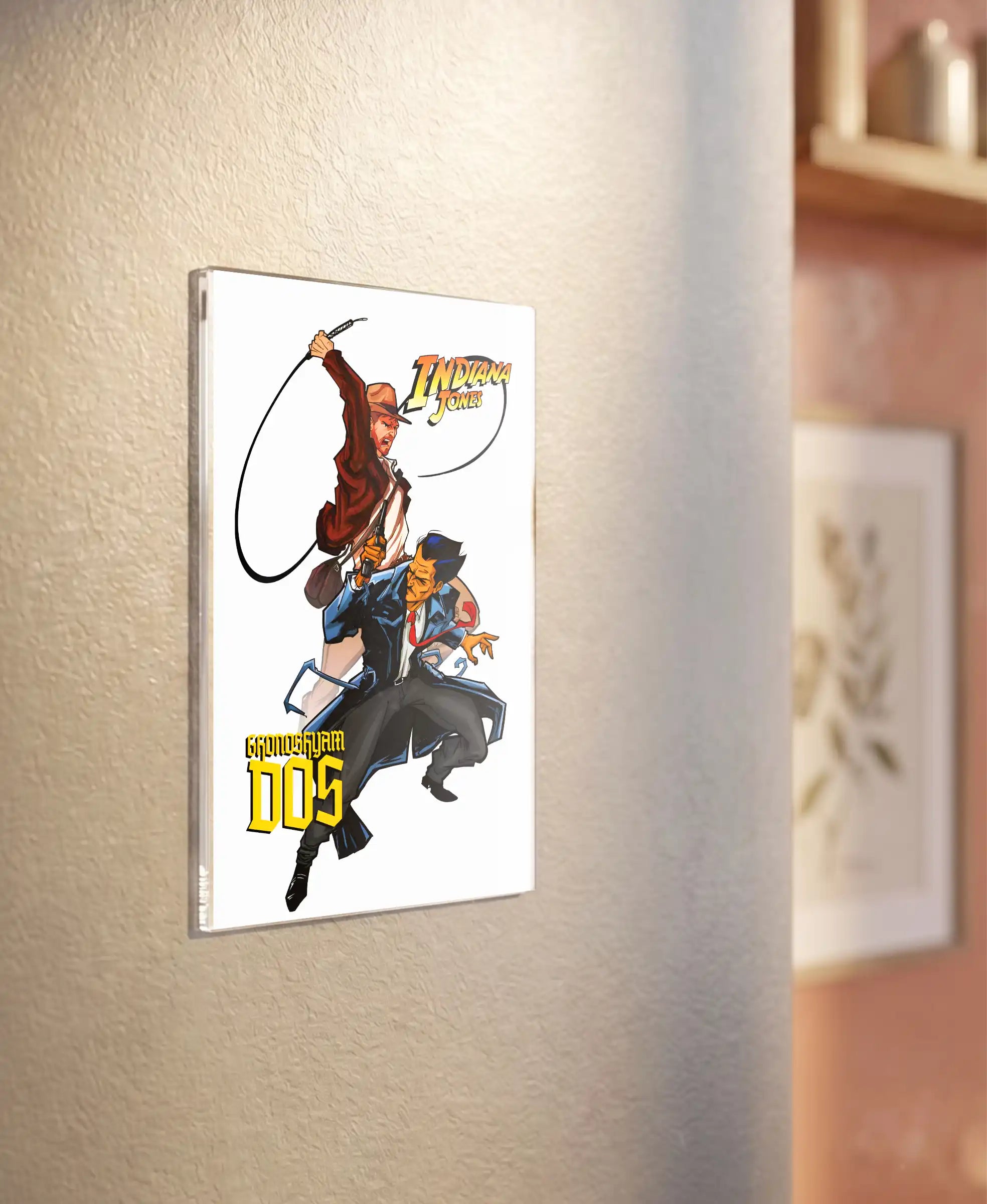 Crossover Fridge Magnet