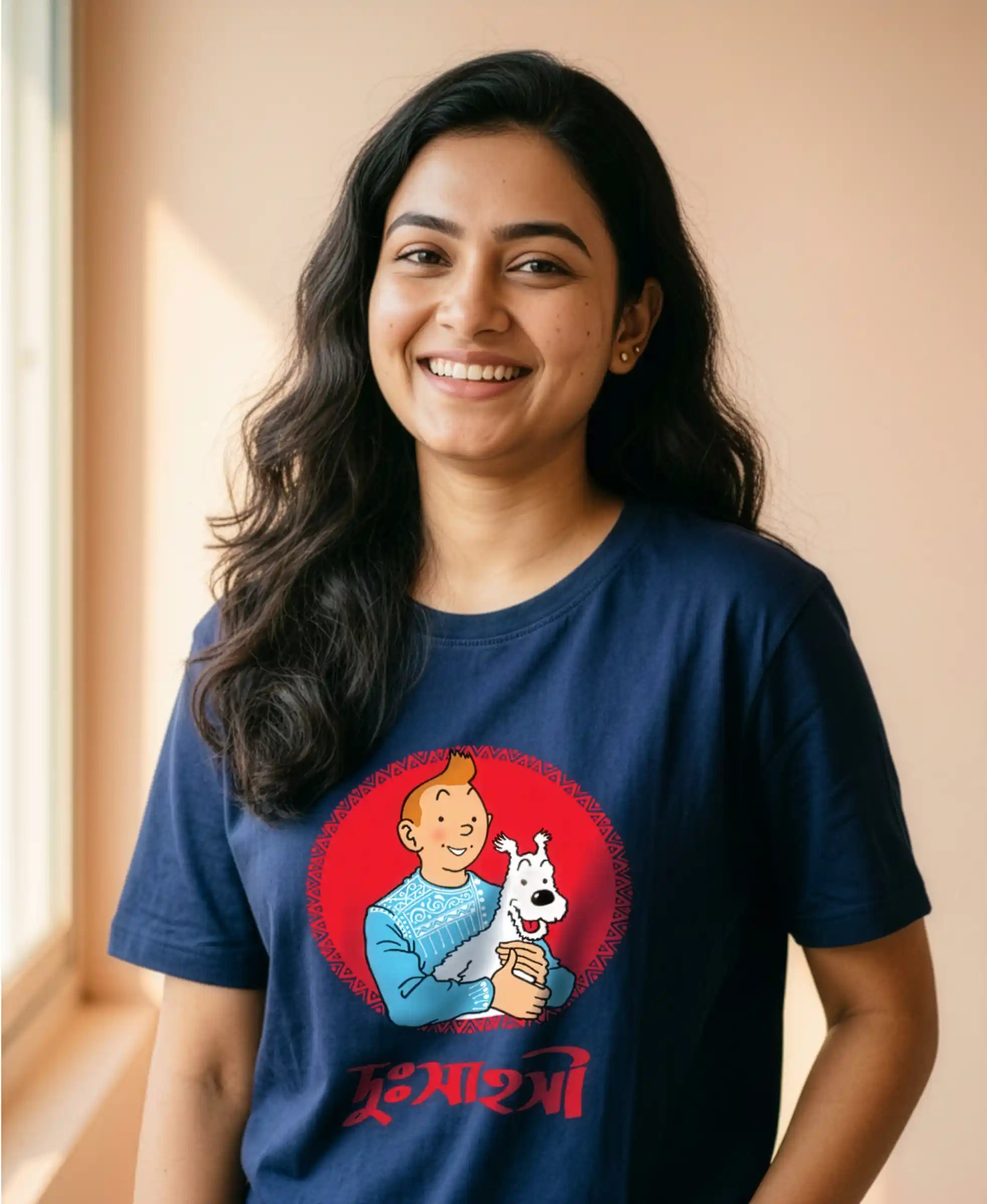 Tintin Bengali Tshirt