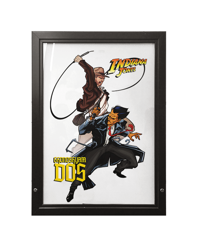 Indiana Jones x Ghanada Poster